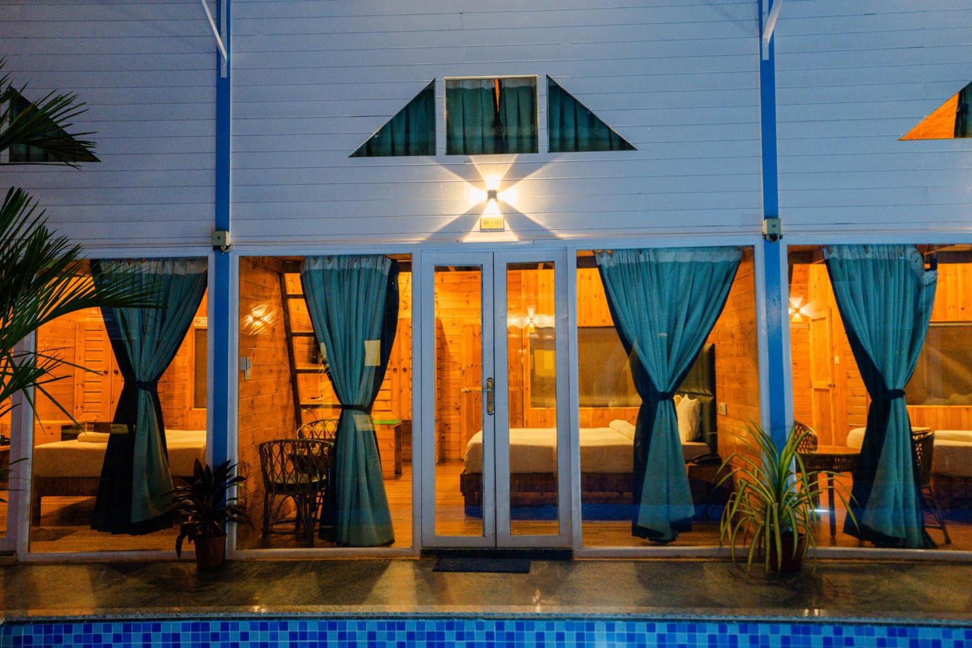 Bayview Cottage Pool Andžuna Exteriér fotografie